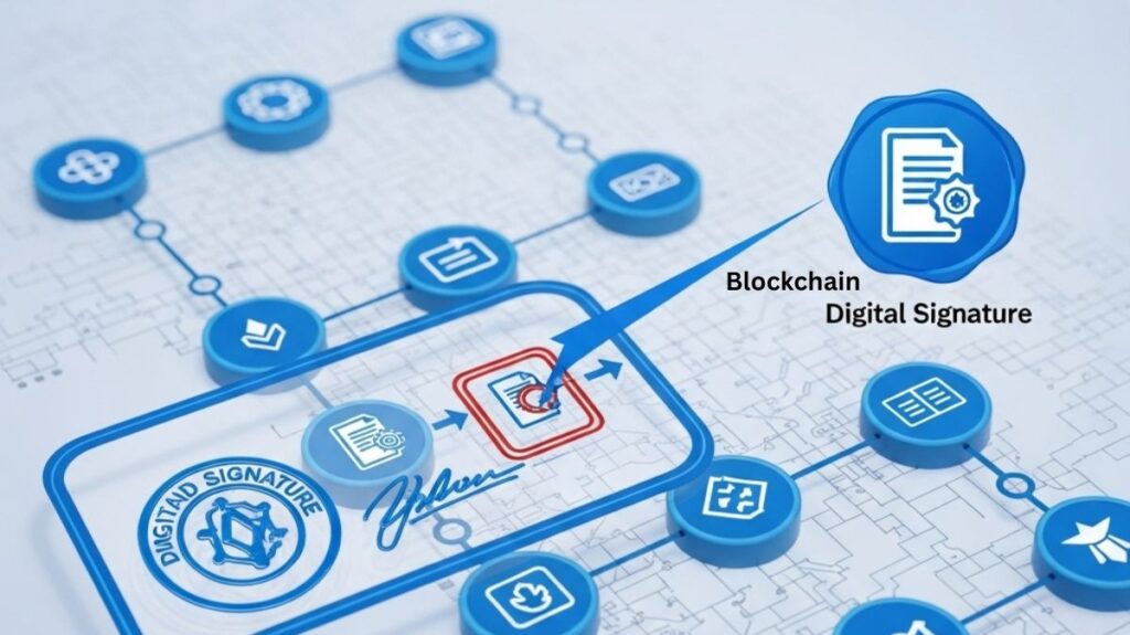 Blockchain digital signature Blockchain digital signature
