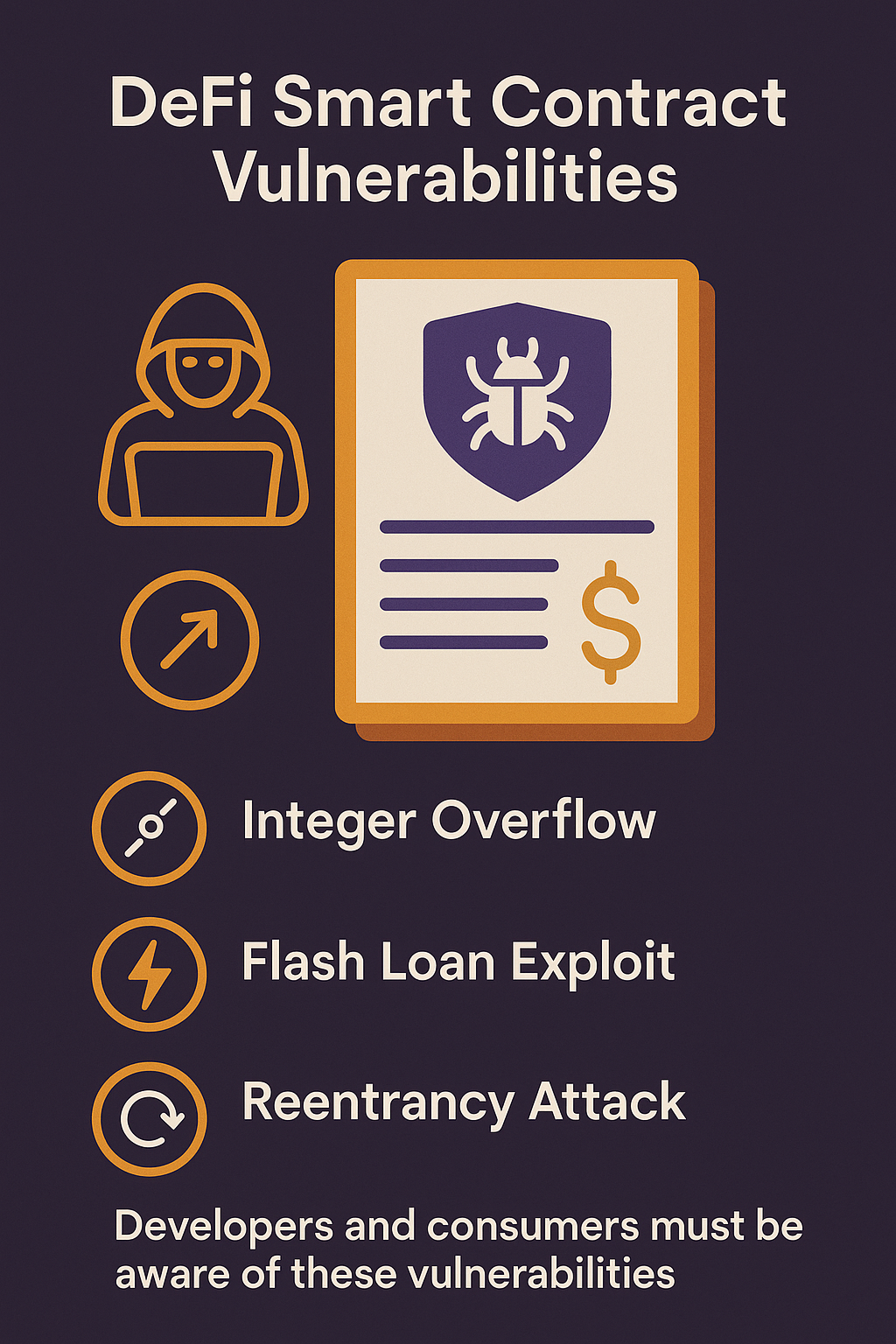 Defi smart contract vulnerabilities