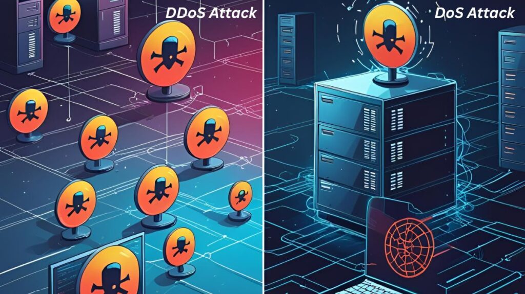 DoS Attack Vs DDoS DoS Attack Vs DDoS