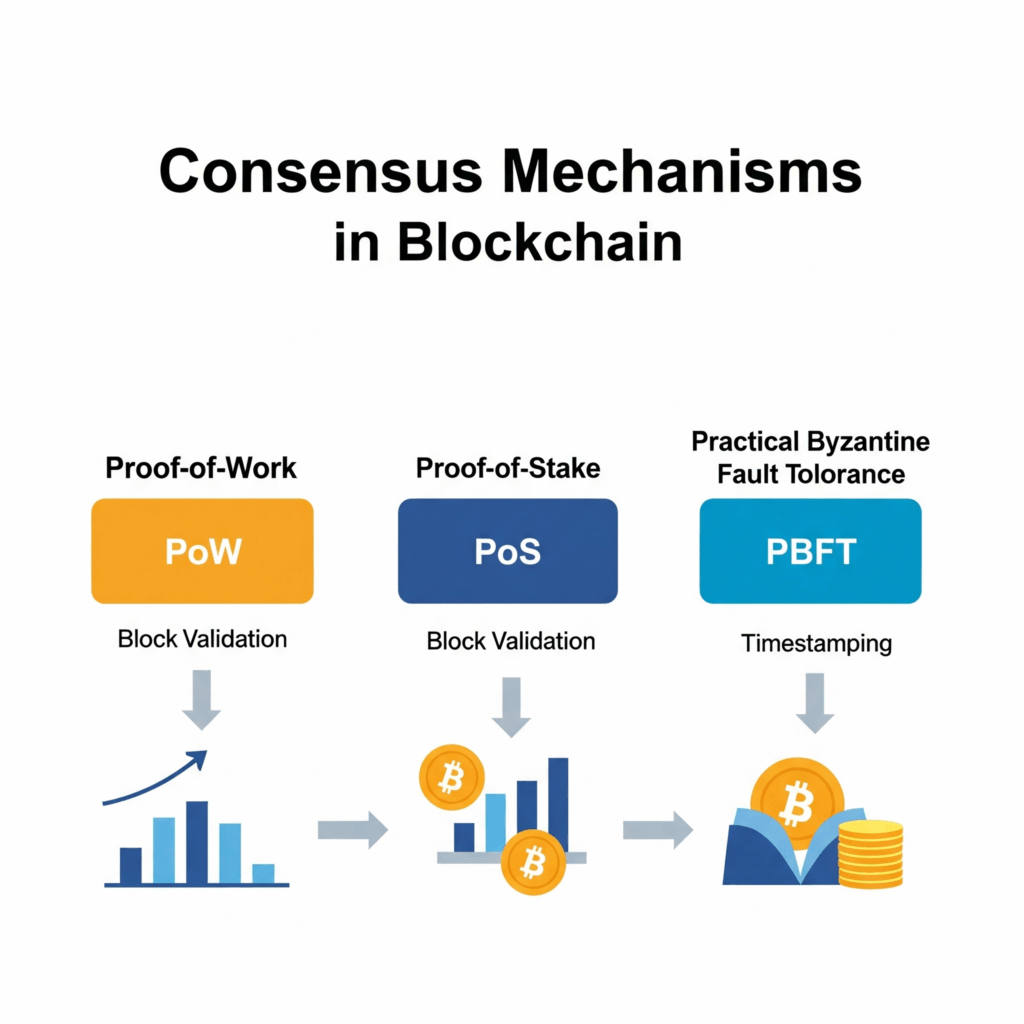 Consensus Mechanisms In Blockchain Consensus Mechanisms In Blockchain