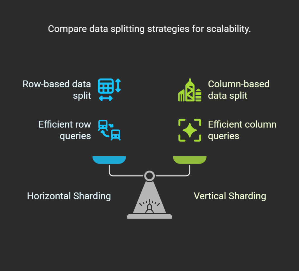 Horizontal and Vertical sharding Horizontal and Vertical sharding