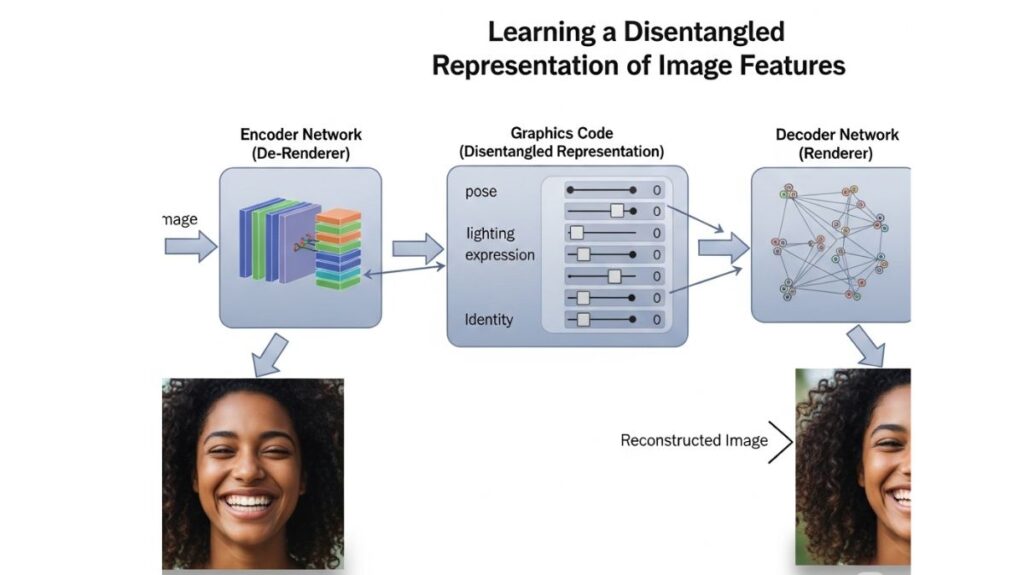 How Deep Convolutional Inverse Graphics Network works