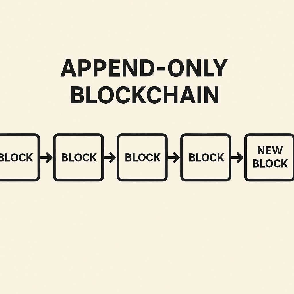 Append Only Blockchain Append Only Blockchain