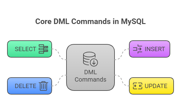 DML Commands in MYSQL