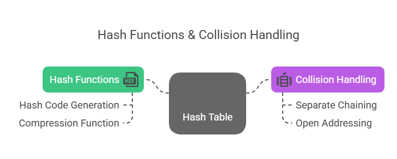 Hash Functions and Collision Handling