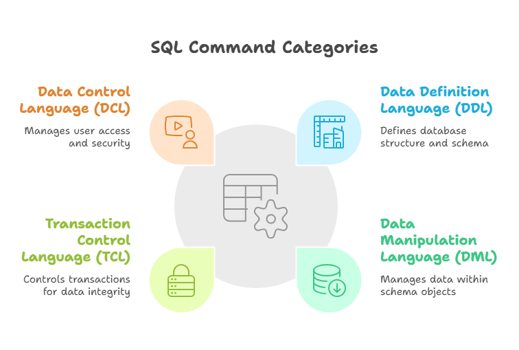 SQL Command Categories