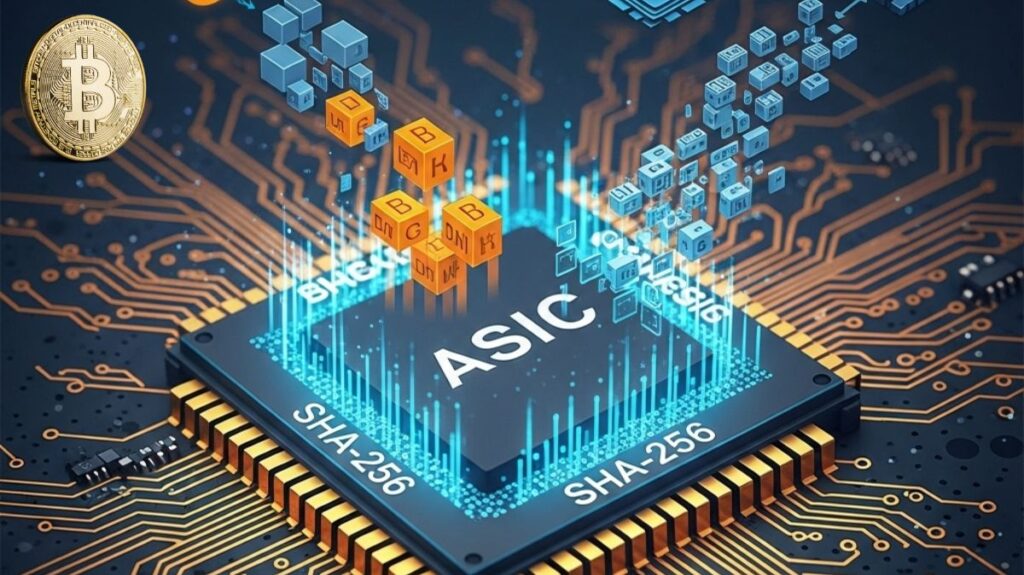 ASIC in blockchain