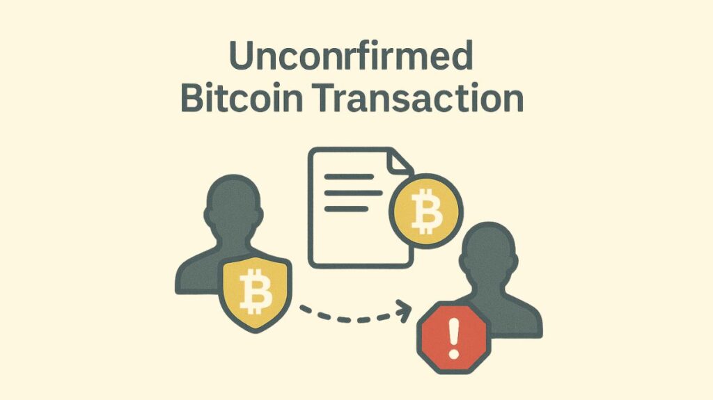 Unconfirmed Bitcoin Transaction
