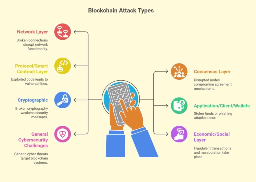 Blockchain Attack Types Blockchain Attack Types