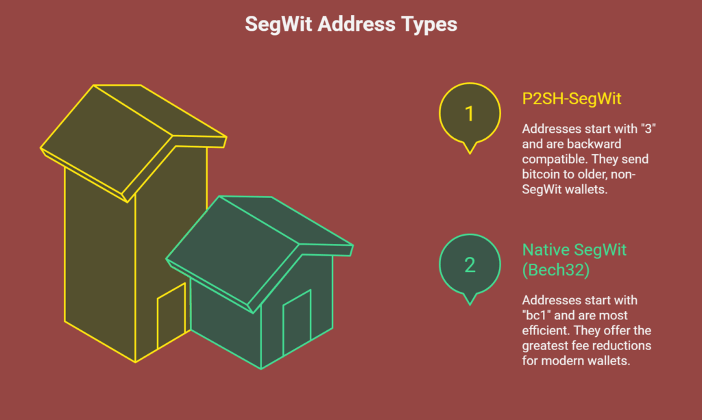 Types of SegWit Addresses