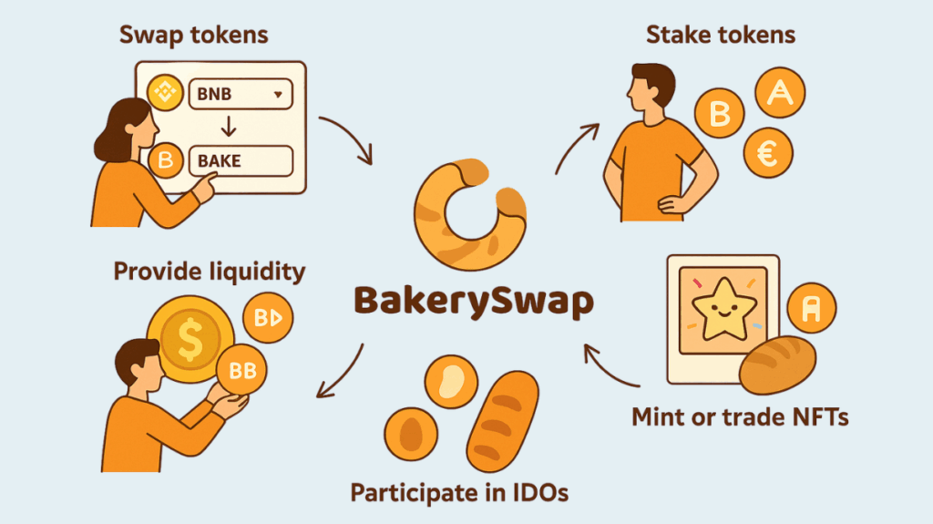 How Does BakerySwap Works How Does BakerySwap Works