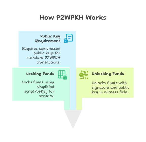 How P2WPKH Works How P2WPKH Works