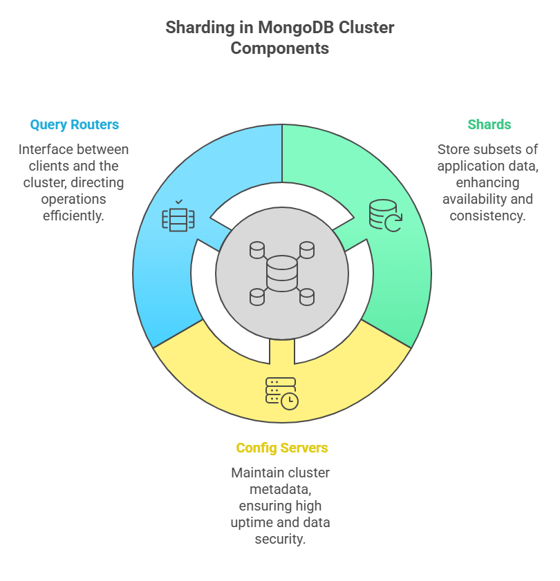 Sharding in MongoDB Cluster Components