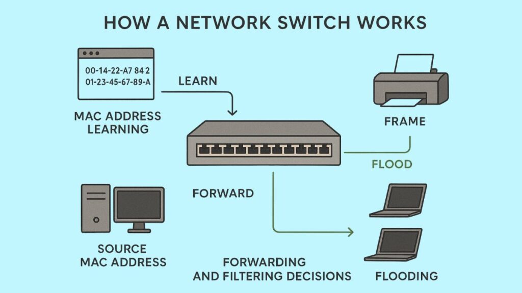 How Does a Network Switch Work How Does a Network Switch Work