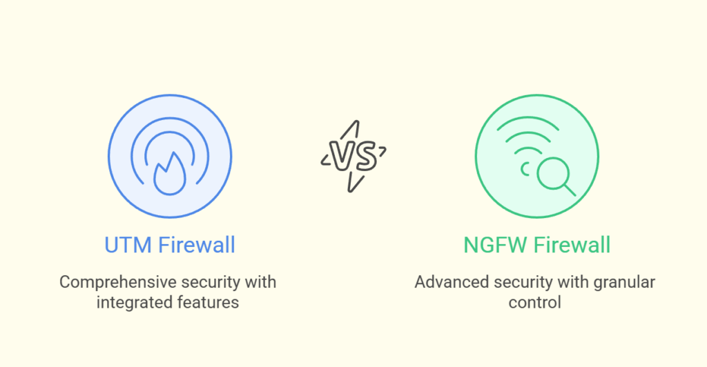 UTM firewall vs NGFW UTM firewall vs NGFW
