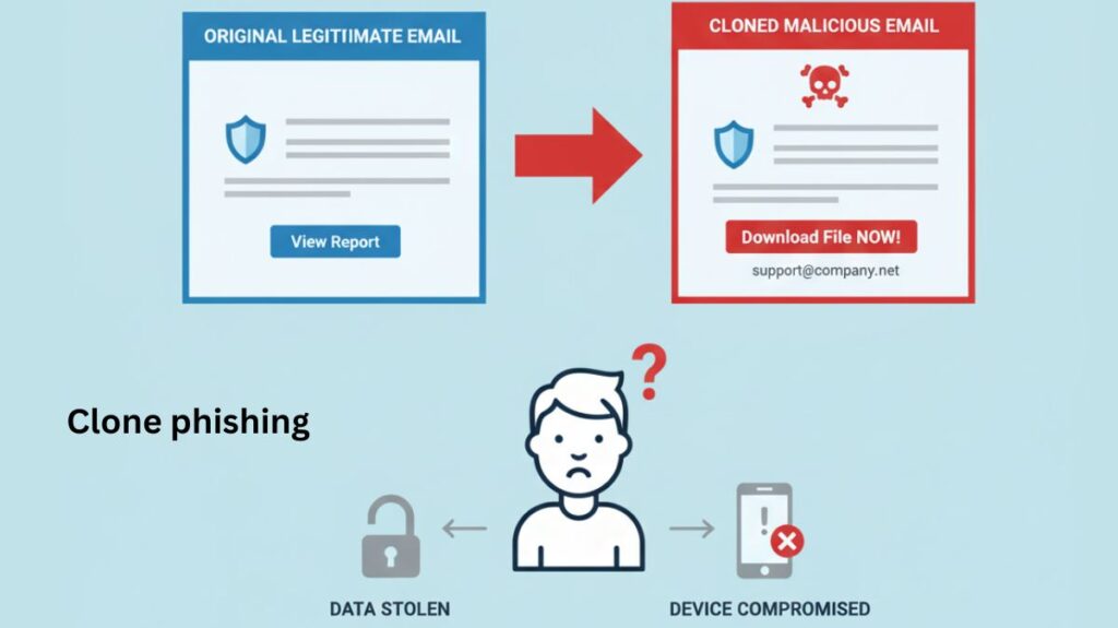 Clone phishing definition