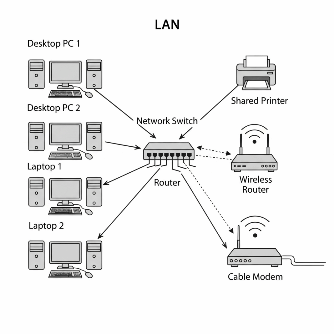 How To Set Up A LAN Network Devices Connection Guidelines