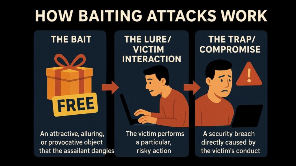 How Baiting Attacks Work