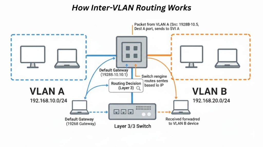 How Inter VLAN Routing Works