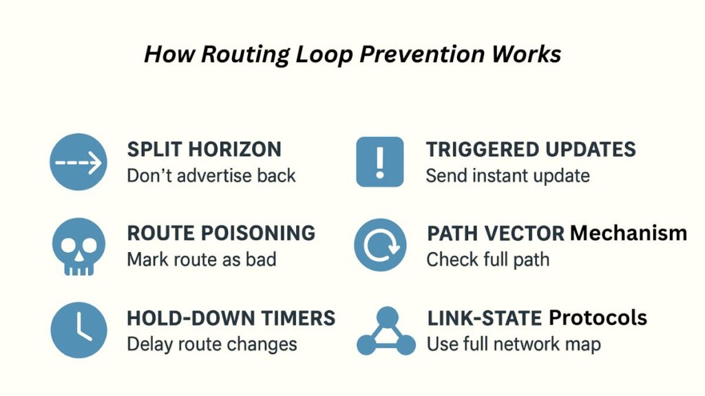 How Routing Loop Prevention Works