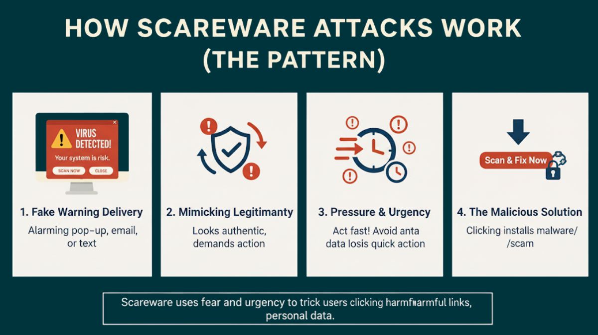 What Is Scareware Attack And How Does Scareware Work?