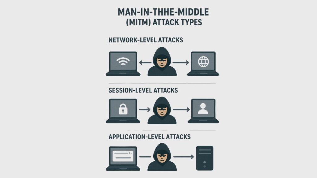 Types of MitM attack 