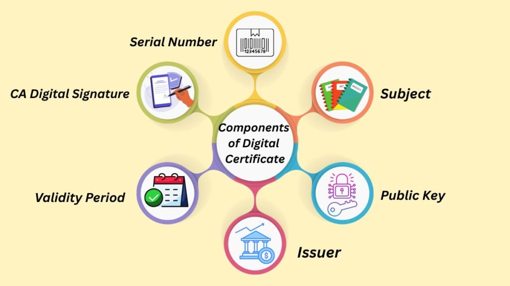 Components of Digital Certificate Components of Digital Certificate
