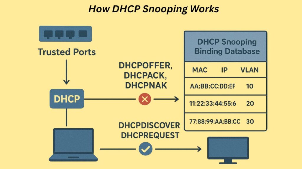 How DHCP Snooping Works How DHCP Snooping Works