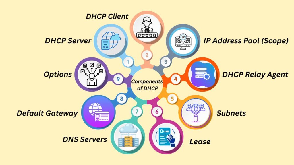 Components of DHCP Components of DHCP