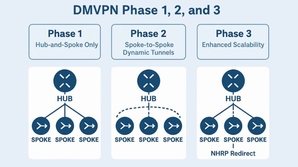 DMVPN Phase 1 2 3 DMVPN Phase 1 2 3