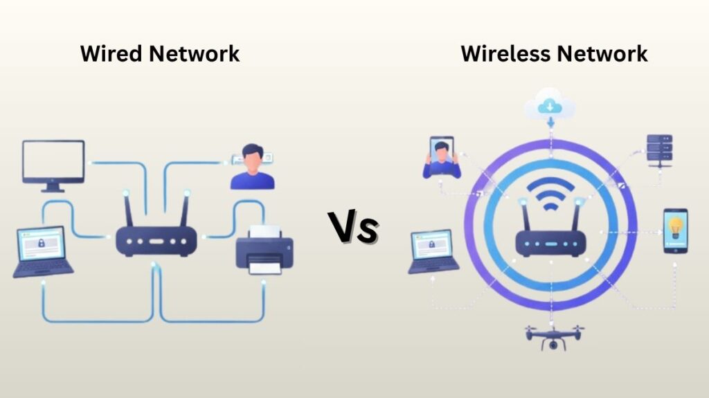 Wireless vs Wired Network