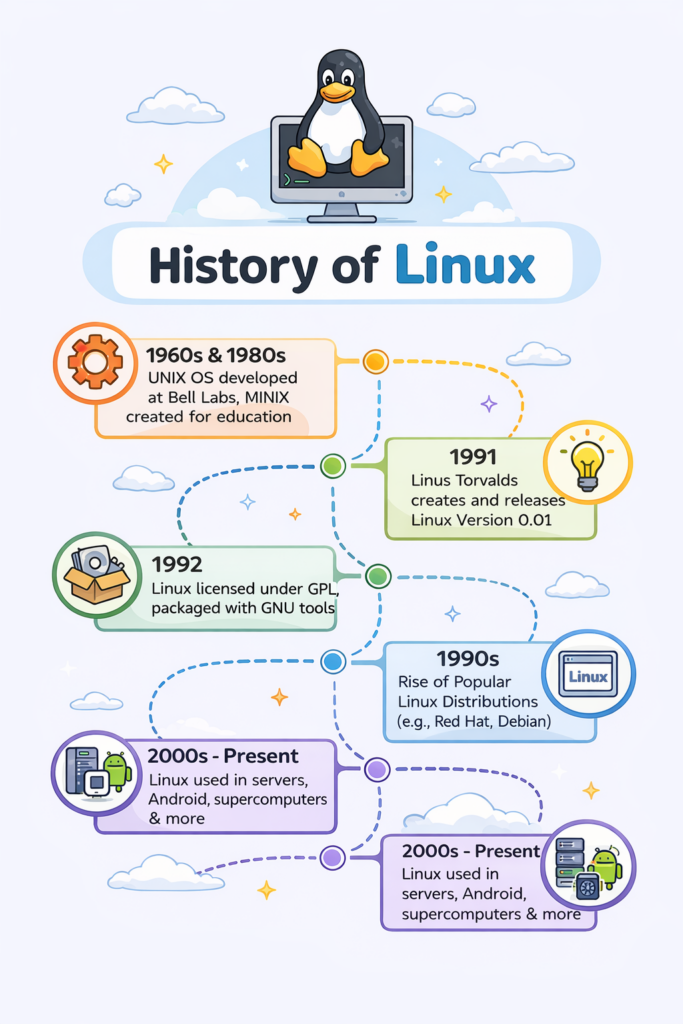 History and Evolution of Linux