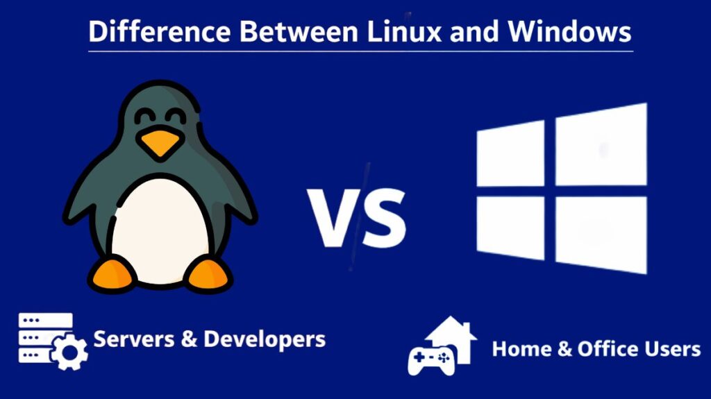 Difference Between Linux and Windows
