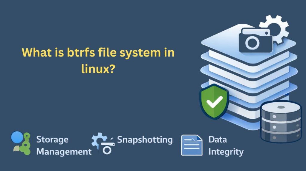 What is btrfs file system in linux?