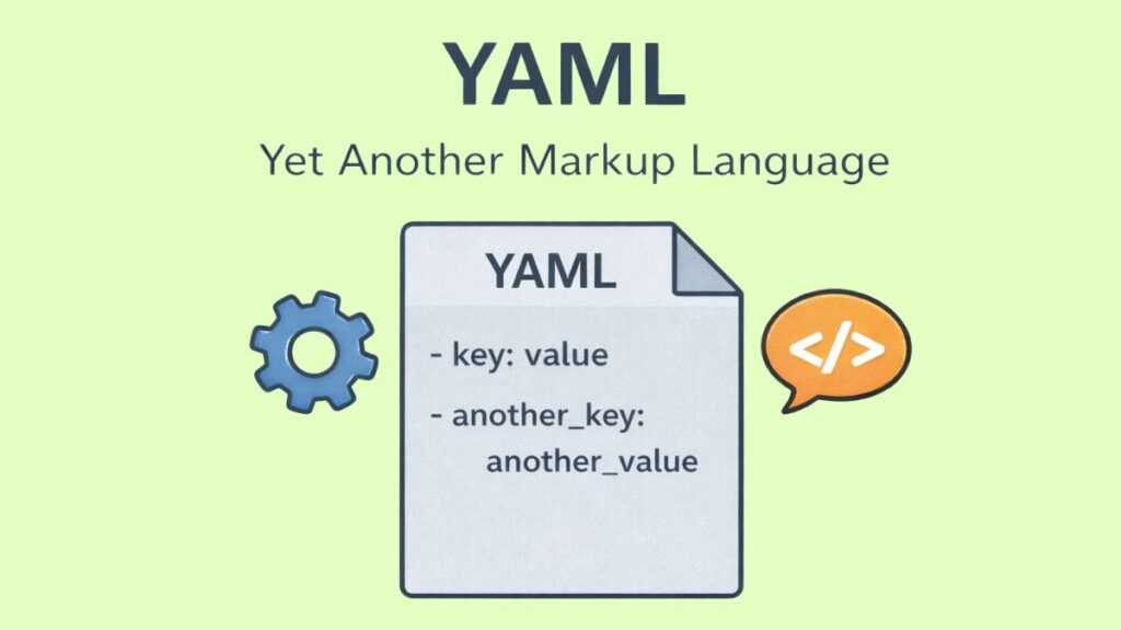 YAML Yet Another Markup Language
