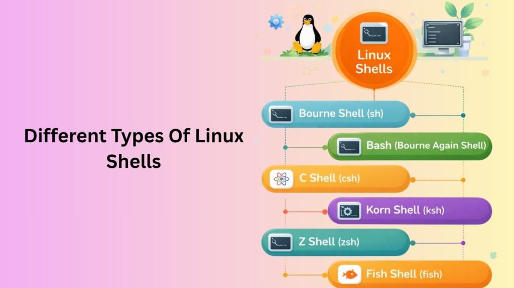 Different Types Of Linux Shells 