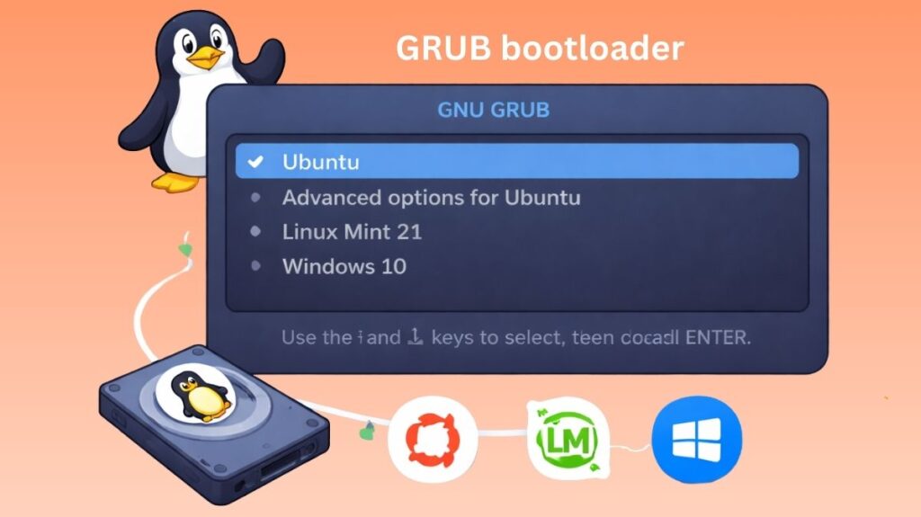 GRUB bootloader GRUB bootloader