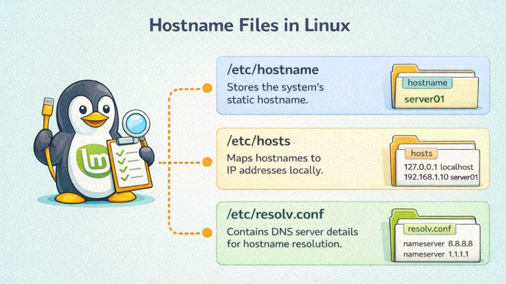 Hostname Files in Linux