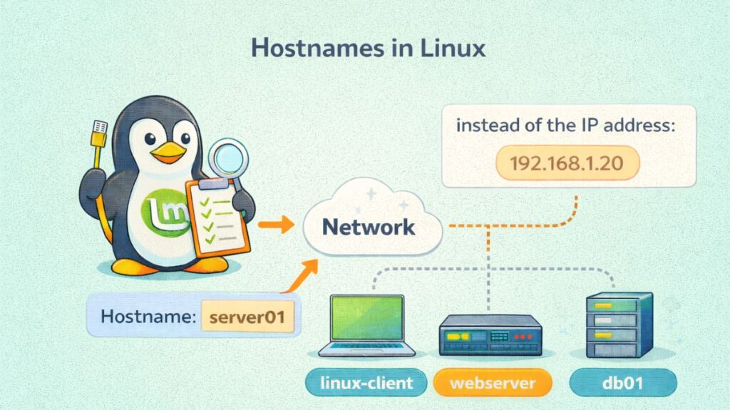 Hostnames in Linux Hostnames in Linux
