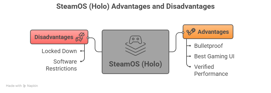SteamOS (Holo) Advantages And Disadvantages SteamOS (Holo) Advantages And Disadvantages
