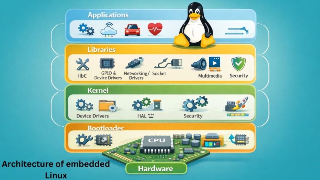 Architecture of embedded Linux Architecture of embedded Linux