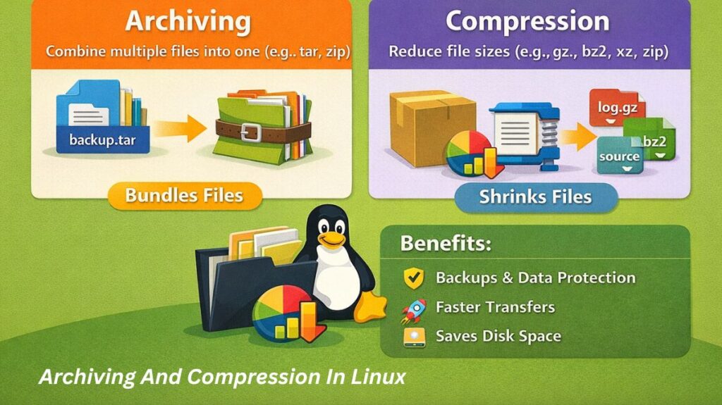 Archiving And Compression In Linux