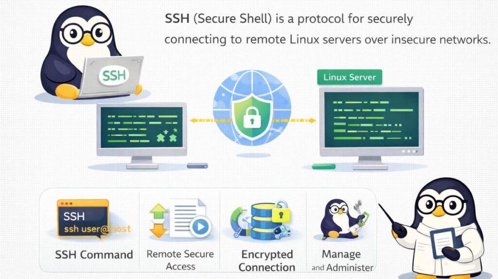 What is SSH in Linux?