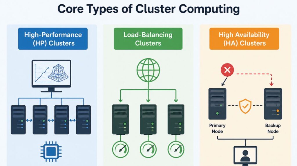 Core Types of Cloud Clusters